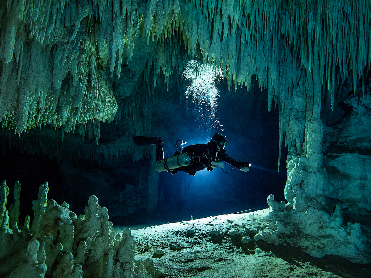 Cave Diving