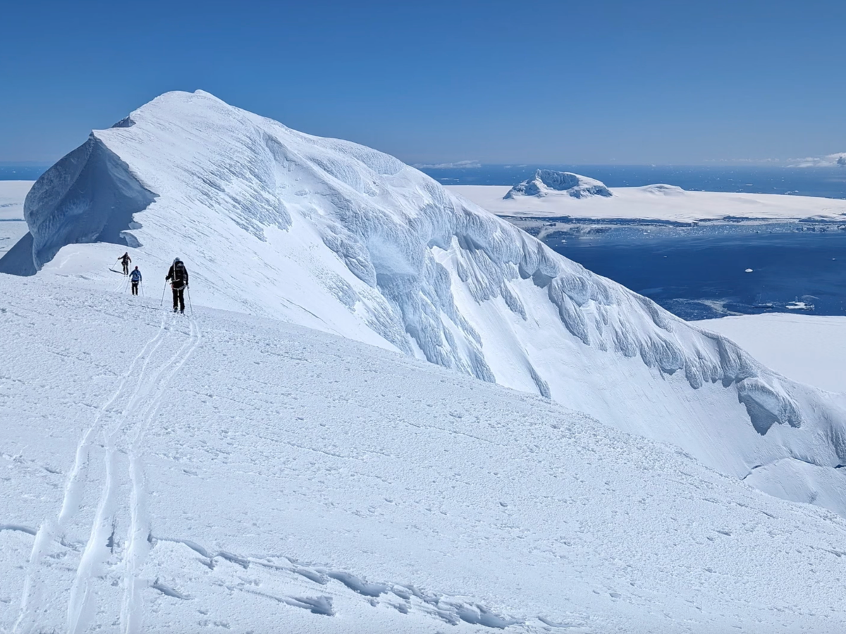 Mount Bridgman expedition field team