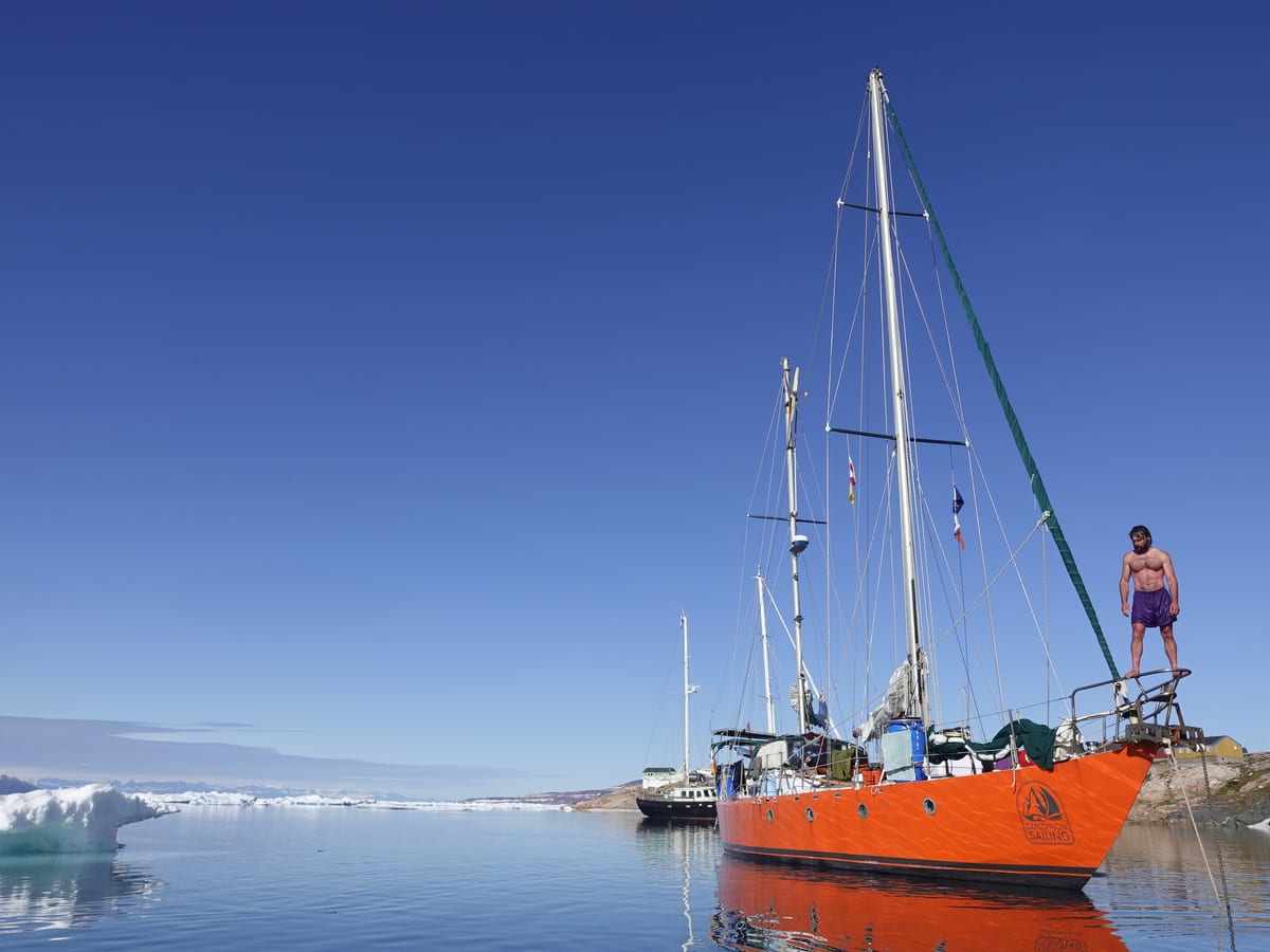 Cornelia supporting the Greenland expedition.