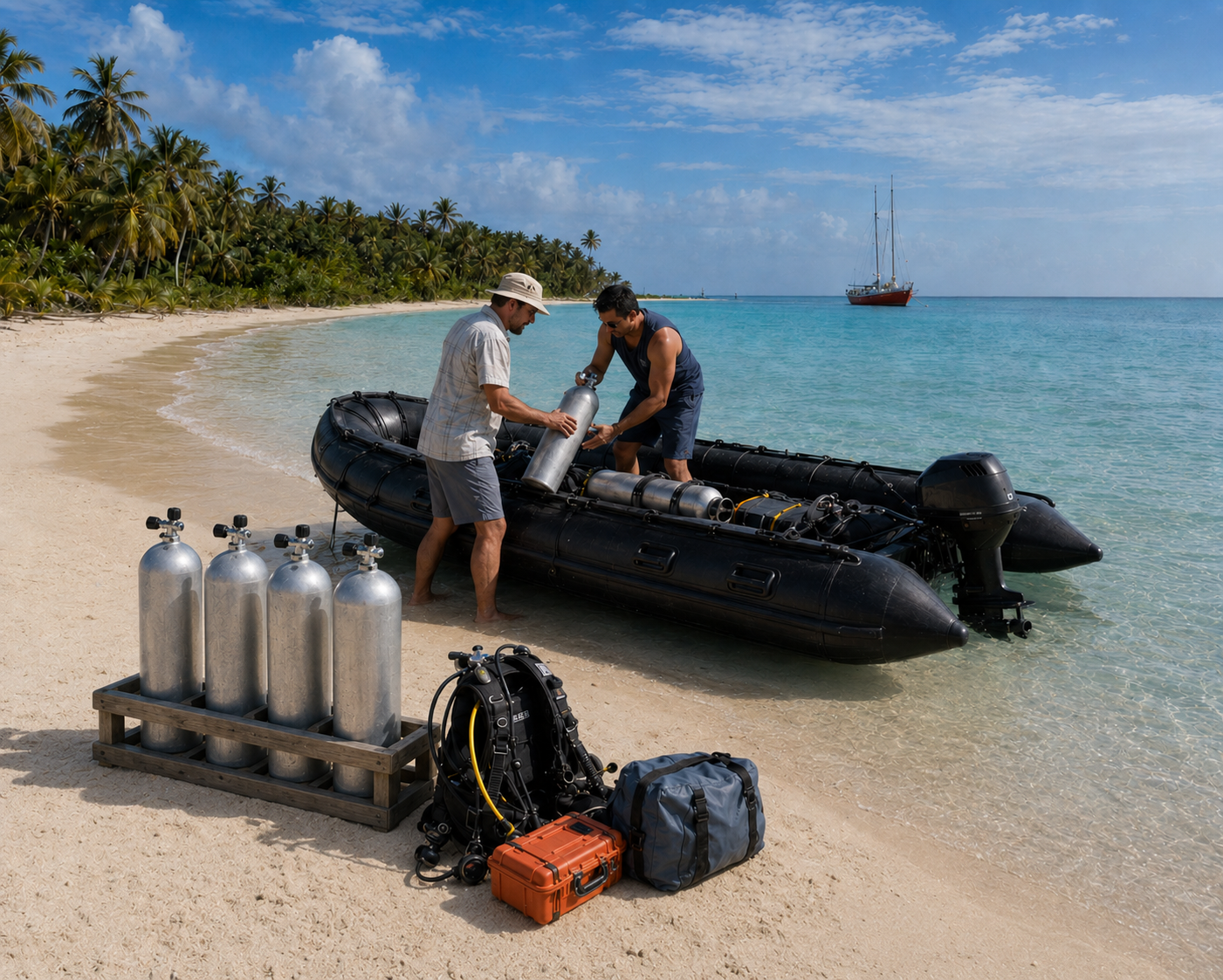 Diving maritime delivery operations